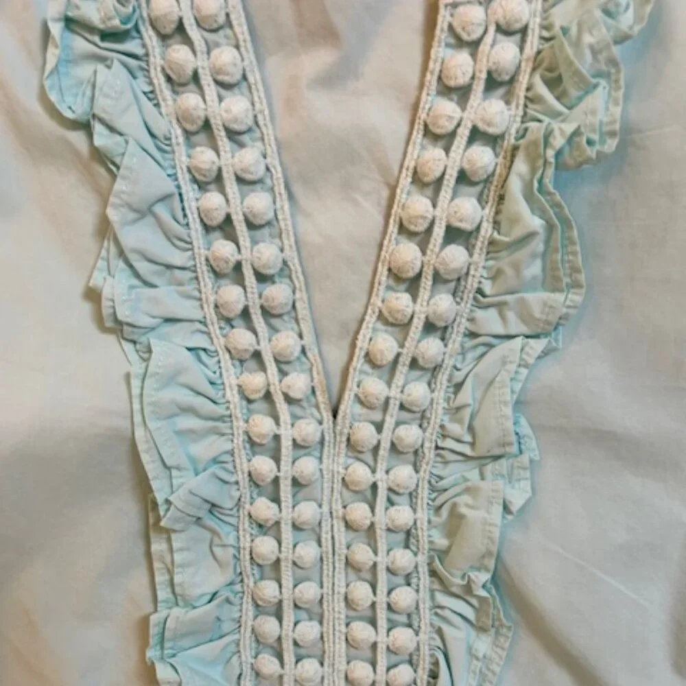 Talbots Tank with Ruffle - Picture 3 of 4